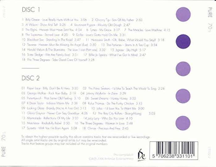 Various - Pure 70`s CD Import