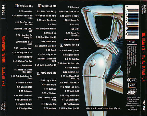 Heavy`s - Metal Marathon CD Import