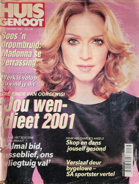 Huisgenoot magazine 2001 (Madonna)
