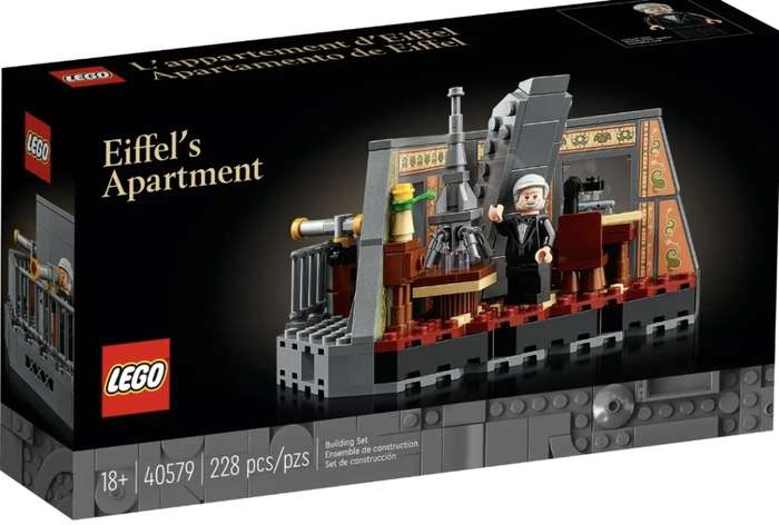 Lego Eiffels Apartment New