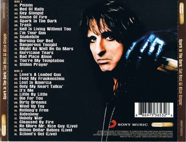 Alice Cooper - Spark In the Dark: Best of  Double CD Import