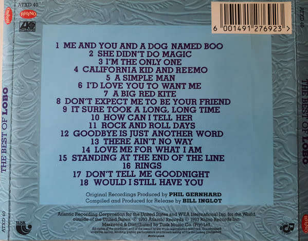 Lobo - Best of CD