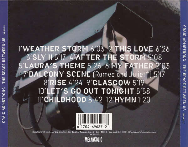 Craig Armstrong - The Space Between Us CD Import