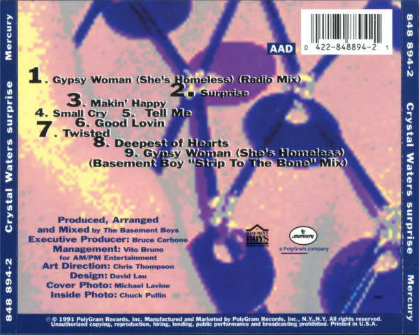 Crystal Waters - Surprise CD Import