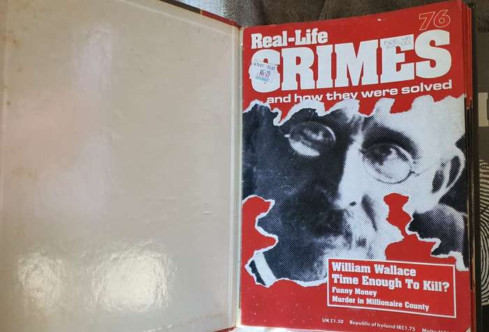 Real life crimes and how they were solved , magazine and file collection