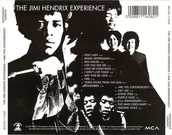 Jimi Hendrix Experience - Are You Experienced? CD Import