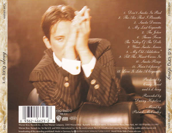 k.d. lang - Drag CD Import