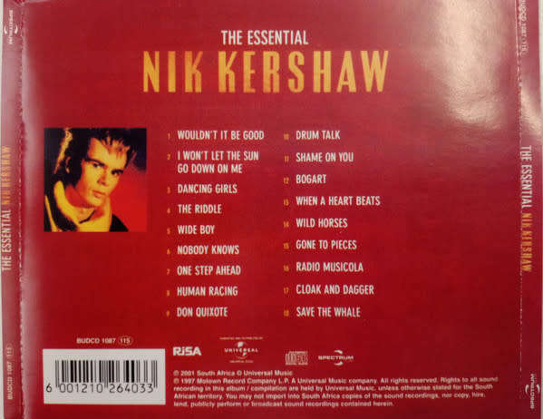 Nik Kershaw - The Essential CD