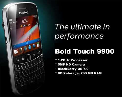 Blackberry Bold 9900 + ALL Accessories in the Box