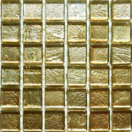 Reflective Crystal Glass Mosaic Tiles 15 x 15 - TWINKLE IVORY