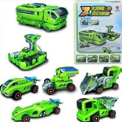 7 in 1 DIY solar Changeable Kit for kids