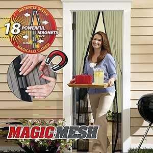 Magic Mesh , Free Screen Door, Keeps Bugs out - LOW POSTAGE!!!