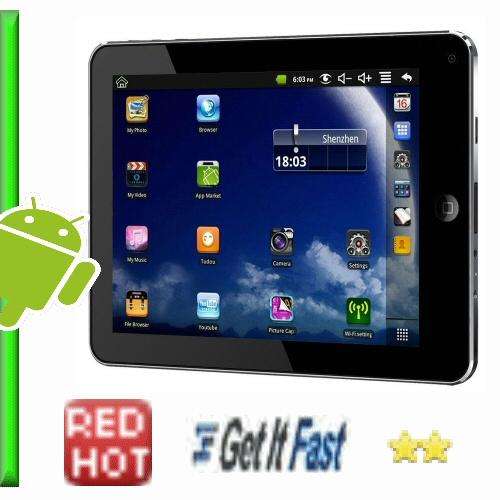 Original 7" GOOGLE ANDROID INTERNET TABLET TOUCH SCREEN BLACK - Same/Next Day Delivery!