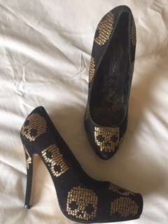 Iron Fist Gold Digger Heels *MASS CLEARANCE*