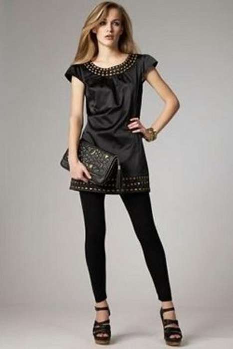 Ladies Opaque Black Footless Tights Size 6 - 16 **See description**