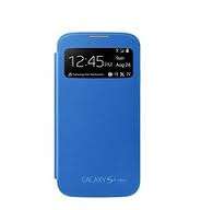 SAMSUNG S4 MINI FLIP WINDOW COVER - BLUE
