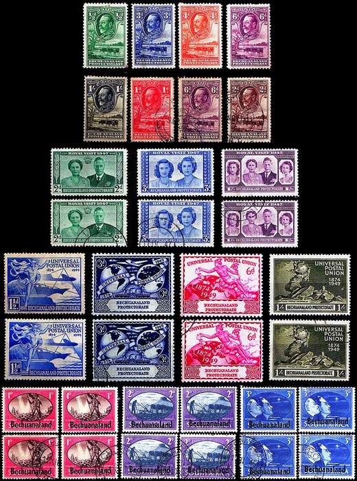 BECHUANALAND Mint & Used Selection