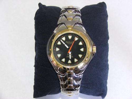 ****BEAUTIFUL!!!***SILVER AND GOLD WATCH FROM THE OMAX COLLECTION!!***
