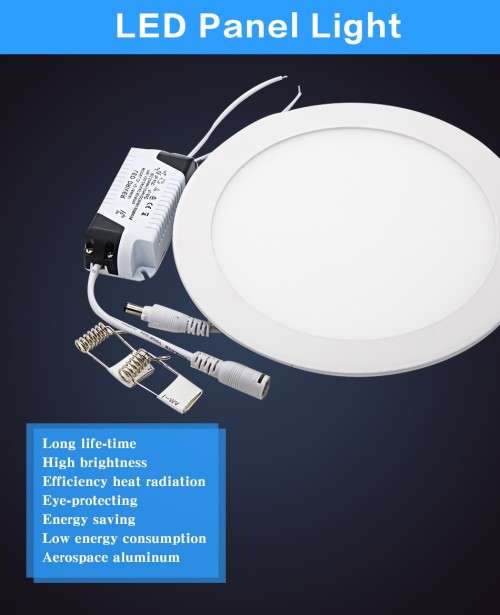 18W LED Recessed Ceiling Panel Down Lights Bulb Slim Lamp Fixture