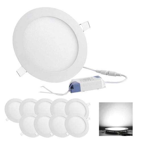 18W LED Recessed Ceiling Panel Down Lights Bulb Slim Lamp Fixture