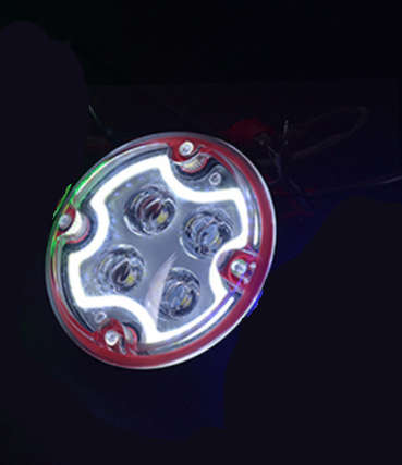 One-pair  12W led work light 3 inch 12W COB aperture