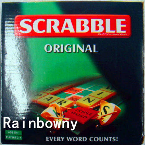 Scrabble board game-Package
