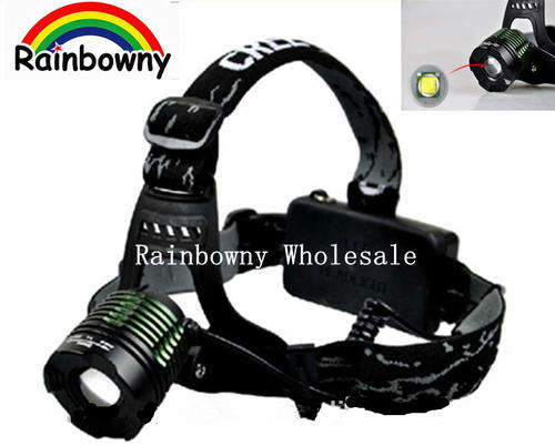Aluminum Hign Power Rechargeable Zoom T6 Headlamp