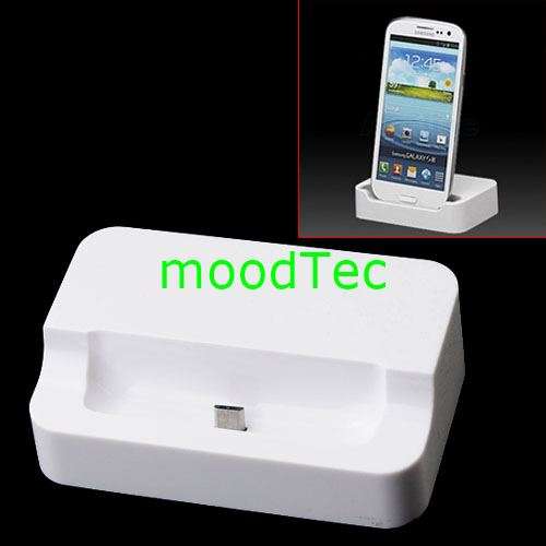 Docking Station for Samsung Galaxy S3 i9300 - White