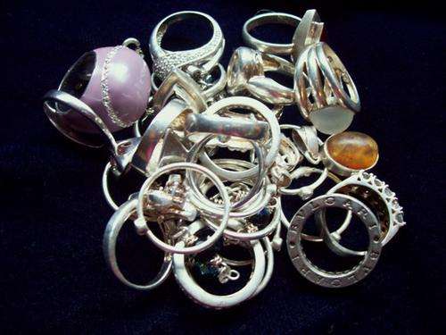 Contemporary Rings, Pendants and a Bracelet. 925 Silver, Genuine Crystals, ect!