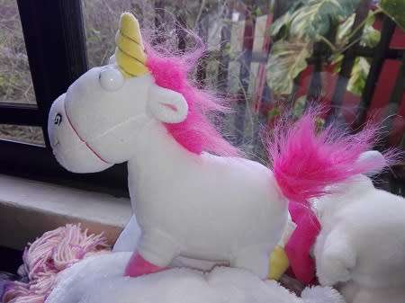 Unicorn Pony Plush Soft Toy.  Despicable Me 3.  18cm.