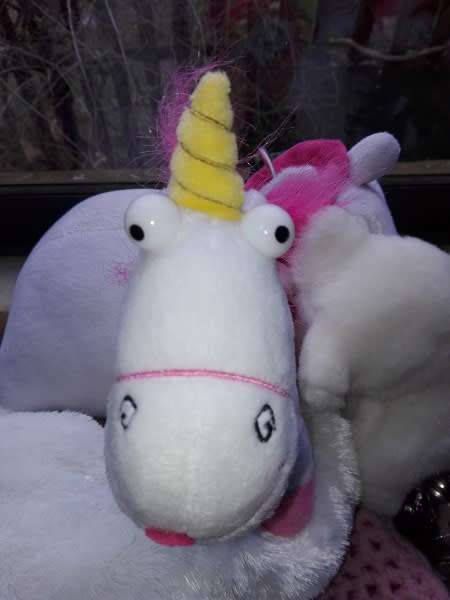 Unicorn Pony Plush Soft Toy.  Despicable Me 3.  18cm.