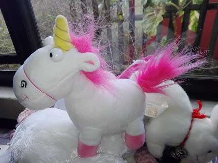 Unicorn Pony Plush Soft Toy.  Despicable Me 3.  18cm.