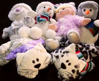 6x Tesco`s `Chilly and Friends`. Cheer up Christmas! Buy now!