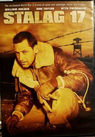 Stalag 17! World War II POW Movie. DVD.
