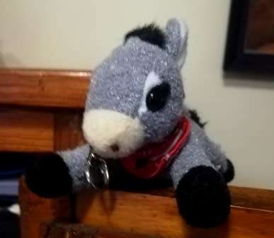 Dinky the Donkey Keyholder!  Cheap!  16cm.