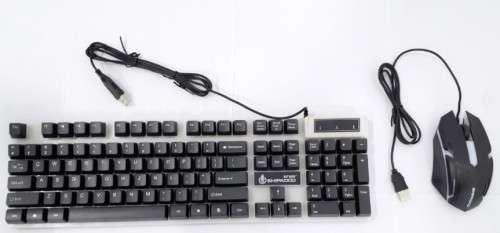 MASTER-D500 KEYBOARD AND MOUSE BACKLIT GAMING/OFFICE KIT#SPECIAL IMPORT(SEE DESCRIPTION)