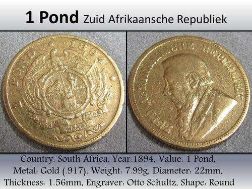 1894 1 POND GOLD