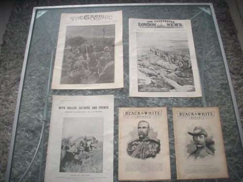 Boer War 1899 and 1900 booklets and `magazines`! Unbelievable find! Details below....