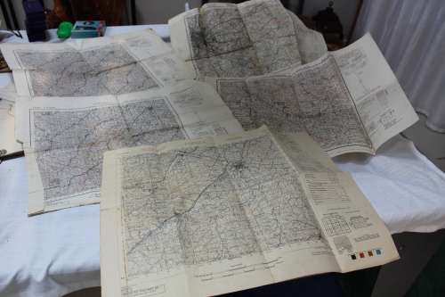 WW11 Escape maps of Italy.....I have 5!! Details below.....