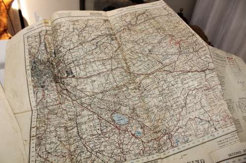 WW11 Escape maps of Italy.....I have 5!! Details below.....