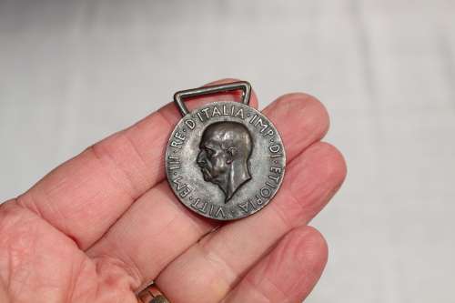 Italian/Ethiopian medal excellent condition