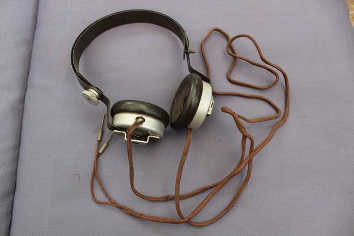 WW2 radio headset  - T.M.C. London