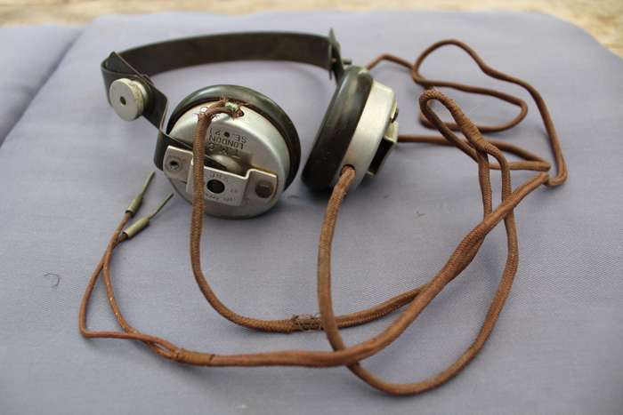 WW2 radio headset  - T.M.C. London