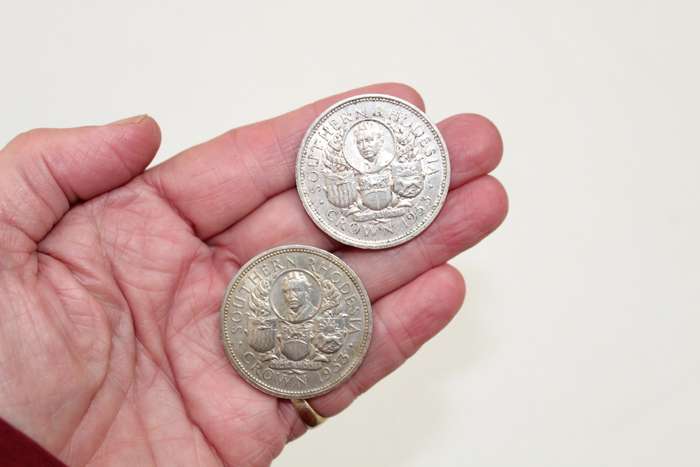 Southern Rhodesian Crowns x 2 - both for R 695!!