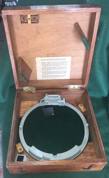 AZIMUTH CIRCLE (TO TAKE A BEATING OF A OBJECT ON THE HORIZON)price drop from R2500.00 to R750.00