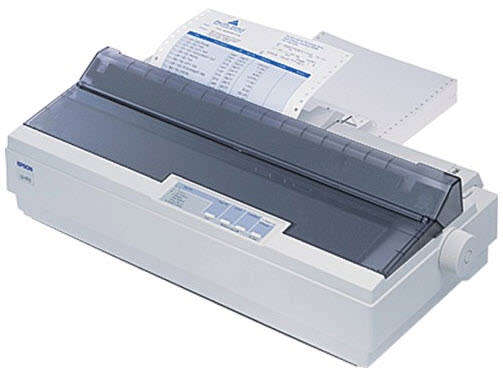 Epson LX-1170+II Wide Format 9-Pin Parallel Dot Matrix Printer (High Volume Airtime Voucher Printer)
