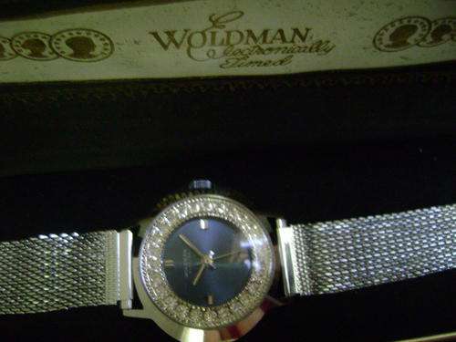 WALDMAN - ELECTRONICALY TIMED SWISS LADIES WATCH IN ORIGINAL BOX