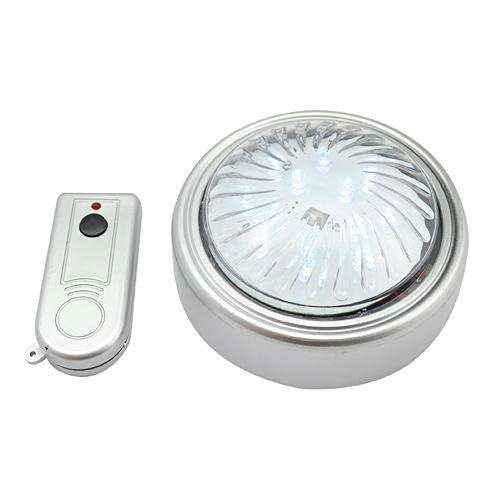 13 LED Remote Control Touch Tents Light Lamp with 3 Modes Silver