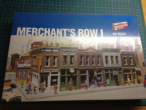 Walthers HO Scale Cornerstone Merchant Row 1