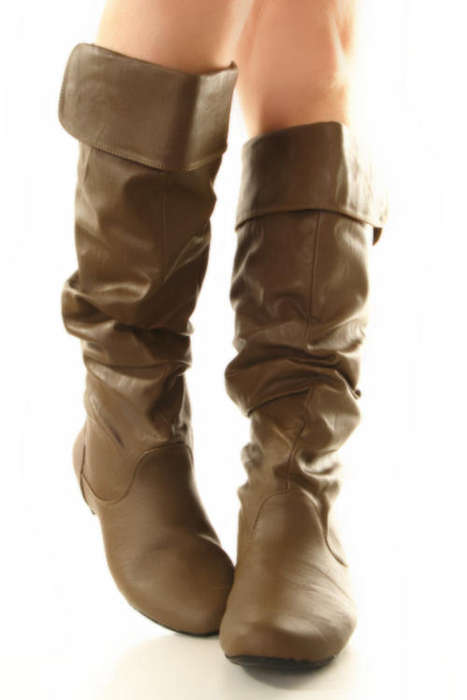 CLEARANCE SALE!!**** THIGH/KNEE HIGH FOLD TOP BOOTS** SIZES 4****